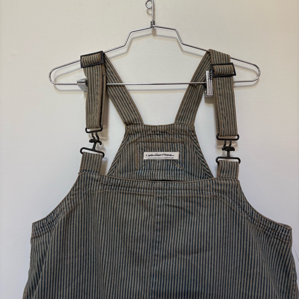 NWOT Free People We The Free Overall Smock Mini Railroad Top Size Medium - Picture 7 of 14